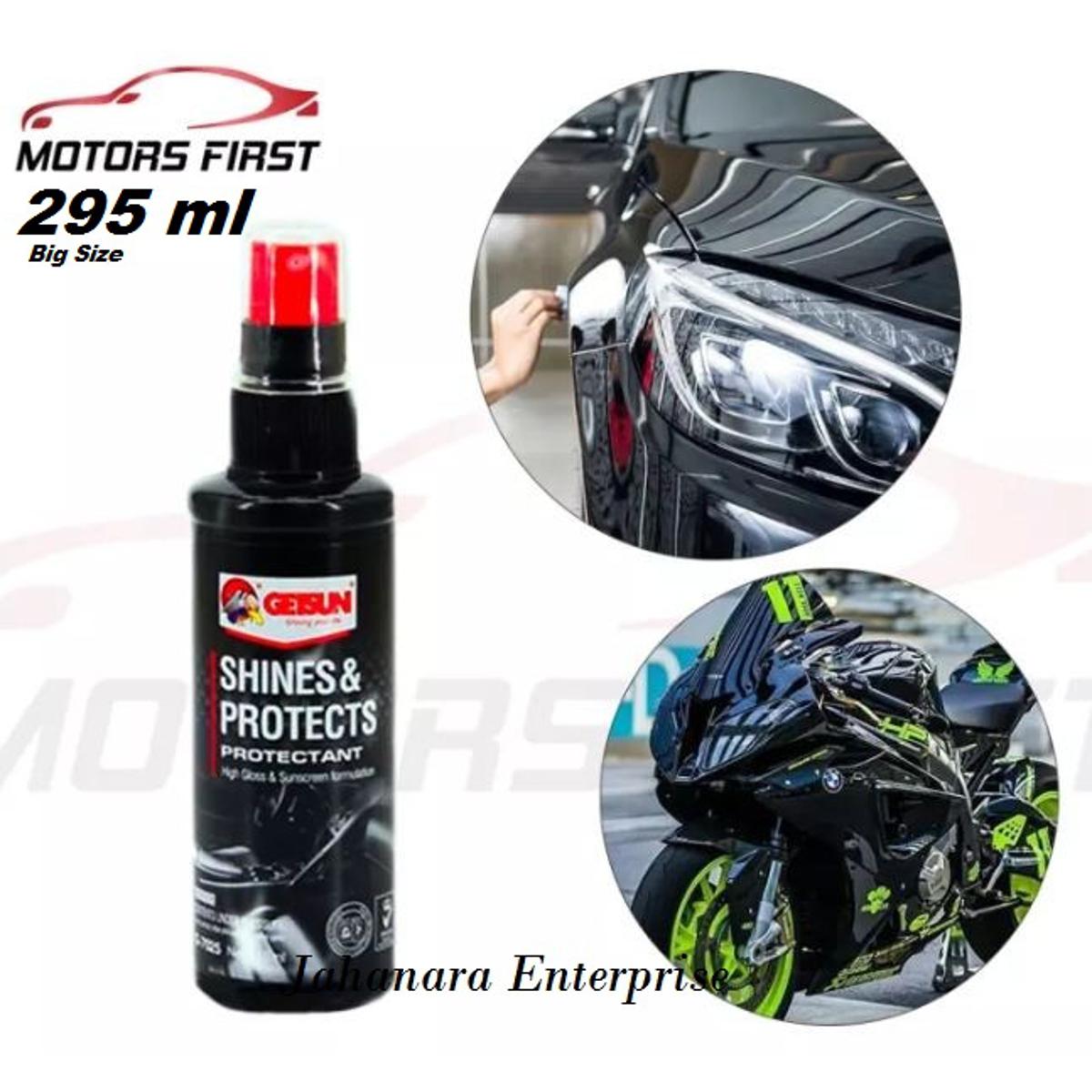 Picture of Car & Motorcycle Shine Polish Exterior Vehicle Care | Polishes and Waxes | High Gloss & Sunscreen Formulation Shines and Protects 295ML