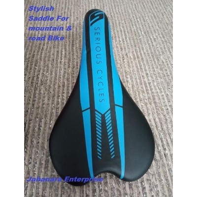 Picture of Stylish Saddle For Mountain & Road Bike Serious Bike Bicycle Seat Comfortable (Made By Meghna )