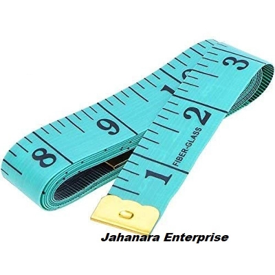 Picture of 60 Inch 150 cm Soft Tailor Tape Measure for Cloth Sewing Waist Bra Head Circumference Tailor Double Sided Cloth Ruler