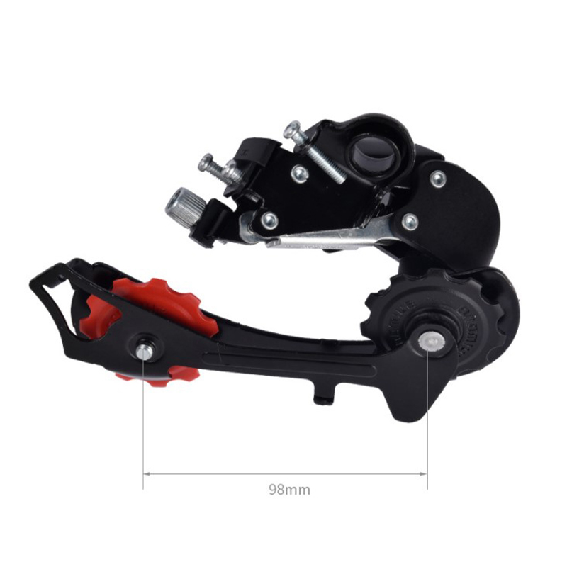 Picture of Shimano Tourney TZ-50 Bike Rear Gear Derailleur 6 & 7 Speed Hanger for bike with steel frames