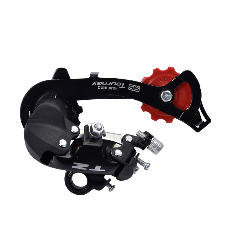 Picture of Shimano Tourney TZ-50 Bike Rear Gear Derailleur 6 & 7 Speed Hanger for bike with steel frames