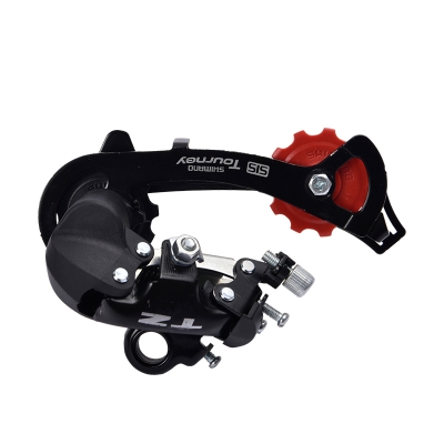 Picture of Shimano Tourney TZ-50 Bike Rear Gear Derailleur 6 & 7 Speed Hanger for bike with steel frames