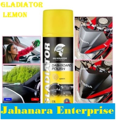 Picture of Dashboard Polish- Car Motorbike Leather, Plastic, Rubber, Wood Spray Polish Dashboard & Leather Wax ( Cleans&Shines)