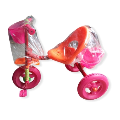 Picture of Baby Tricycle ,Red / Pink /Green, Khulna Tradition