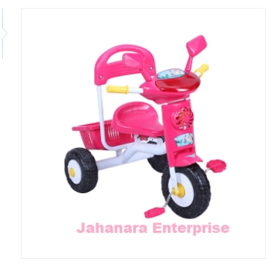 Picture of Jim & Jolly Rocket Tricycle Pink