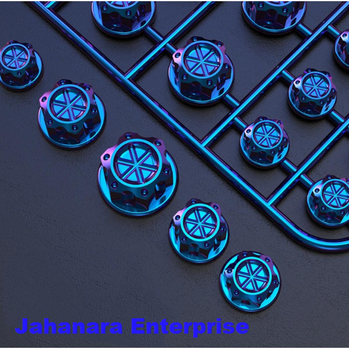 Picture of 30Pcs/Set Motorcycle Nut Bolt Cap Cover Decor Motorbike Ornamental Molding For ANY BIKE Red/Green/Silver/Blue/Golden