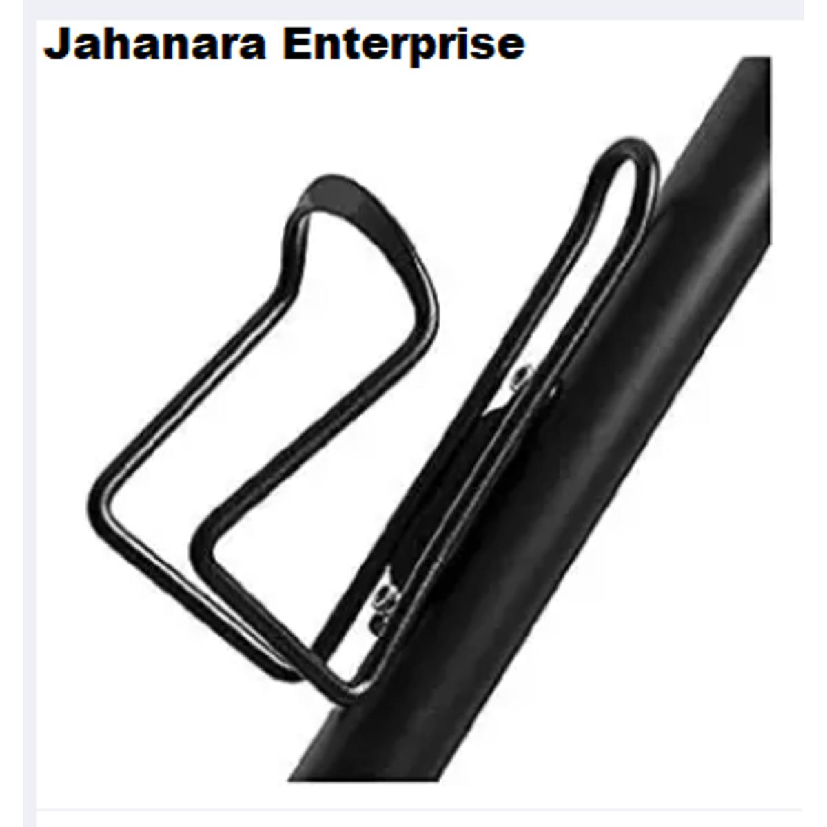 Picture of Aluminum Portable Drinking Cup Water Bottle Cage Holder Black