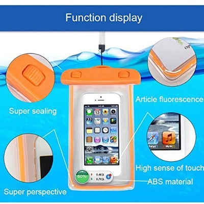 Picture of Waterproof Mobile Bag Protection for Virus Dust Rain Universal Smartphone for Rain
