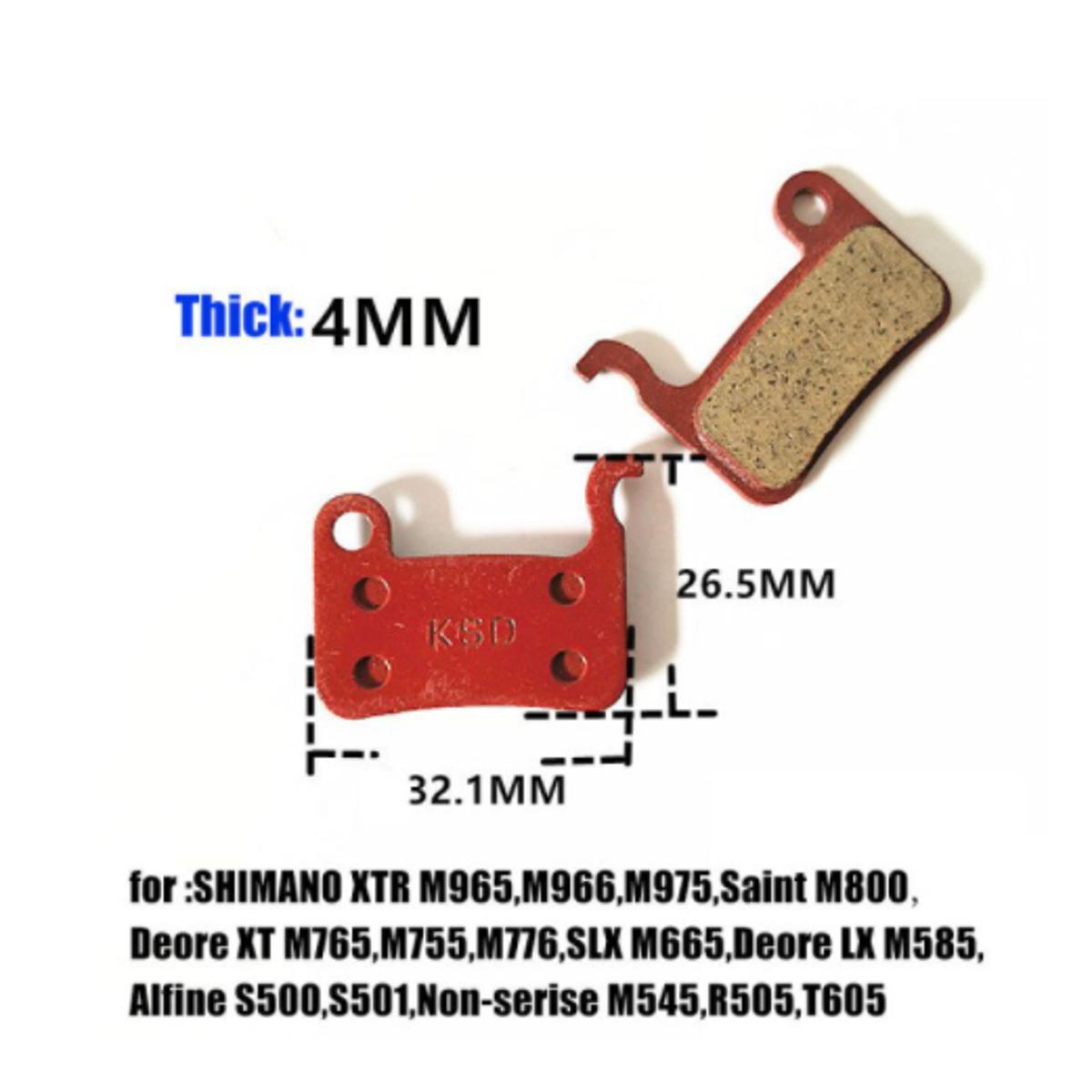 Picture of Bicycle Disc Brake Pads Replacement Compatible Brake Pads bicycle accessories