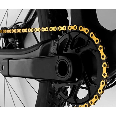 Picture of KMC X8.93, 6,7,8 Speed Chain for Trekking 116 Links Golden Plated