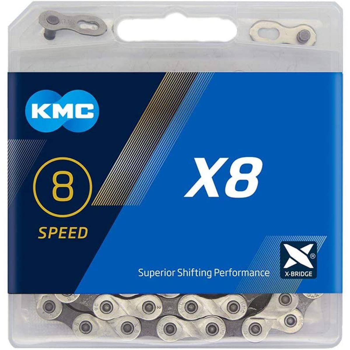 Picture of KMC Men's X8 Chain With Joining Link