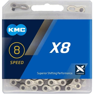 Picture of KMC Men's X8 Chain With Joining Link