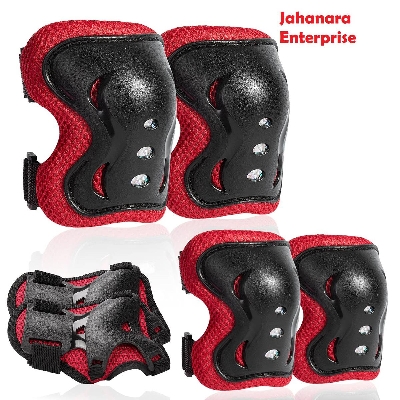 Picture of Knee Pads for Kids/Youth, Knee Pad and Elbow Pads Wrist Guards Protective Gear Set for Roller Skates Cycling BMX Bike Skateboard Inline Skating's Scooter Riding