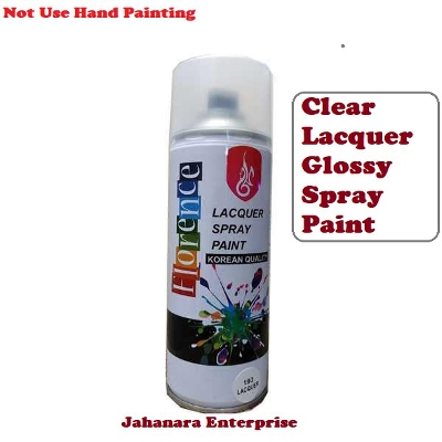 Picture of Clear Lacquer Glossy Spray Paint 400ml