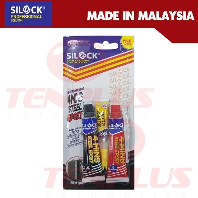 Picture of 4 Minutes High Strength Fast Curing Steel Epoxy Silock Kit Made In Malaysia