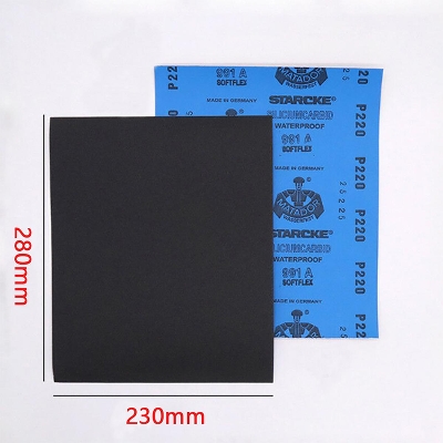 Picture of 9 Inch X 11 Inch 320 Grit Sandpaper A4