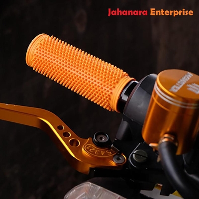 Picture of Motorcycle Bike Bicycle Gear Grips Mountain Bike Silicone 1 Pair