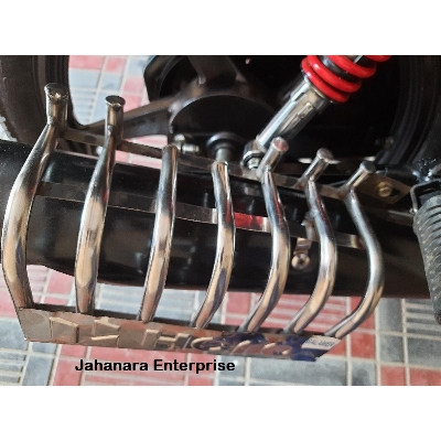 Picture of Motorcycle Silencer guard cover for Hero hunk Bike Exhaust Silencer Guard