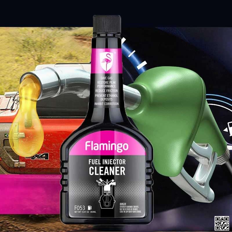 Picture of Flamingo Fuel Injector Cleaner For Motorcycle & Car Bike 250ml (F045) Fuel Gasoline Injector Cleaner Car System Petrol Saver Oil Additive Restore Peak Performance 7.25OZ