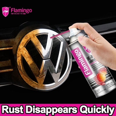 Picture of Flamingo De-Rust Lubricant For Motorcycle Car Use For Universal 450ML (F065) Rust Cleaner, Remover and Protector Liquid Spray - সাইকেল - সাইকেল