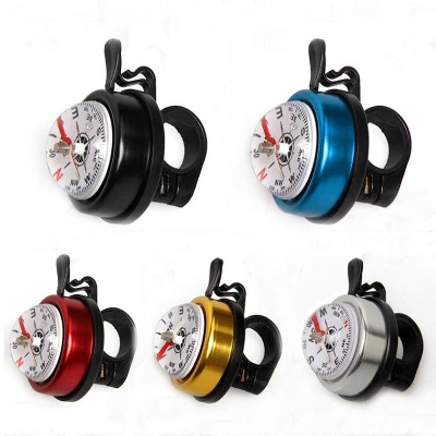 Picture of Compass Bell Clear Sound Awake Bike Horn This Bell is Smooth to The Touch and has Strong Rhythms Black