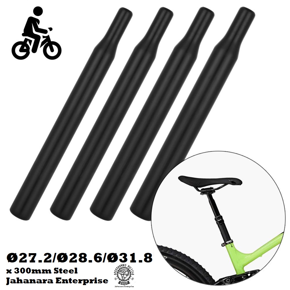 Picture of Bicycle Seat Post Ø25.4/Ø27.2/Ø28.6/Ø31.8 /Ø31.6 x 300mm Steel Saddle Pipe Ø31.8 Wissco Bicycle Frame Seat Post Mountain Bicycle Seat Post 27.2- 31.8*300mm