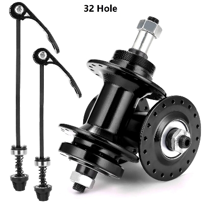 Picture of 32 Hub Moutain Bicycle Aluminium Bearing Setup hubs Bicycle Hubs 32 Hole Moutain Bicycle Alloy Disc Brake Hub Bicycle Accessories 1 pair