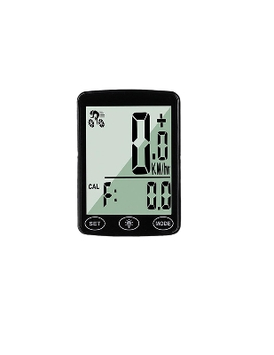 Picture of Waterproof Auto Bike Computer Light Mode Touch Switch  Wired Bicycle Computer Cycling Speedometer with LCD Backlight