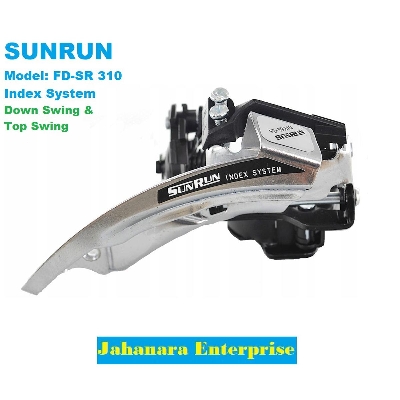 Picture of Bike Front Derailleur 3 Speed Matching 6/7/8/9/10/11 Speed Rear Derailleur for Mountain Road Bike Bicycle