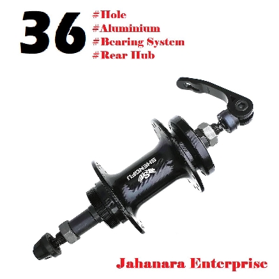 Picture of Bicycle Back Hub Bearing Axle Rear Hub 36 Hole & 32 Hole Bicycle Rotary Hub Aluminum alloy Disc Brake Quick Release Bike Accessories Parts 1pc - Bike - সাইকেল
