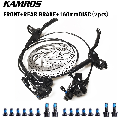 Picture of KAMROS HYDRAULIC BRAKE SET WITH ROTOR DISC (COMPLETE SET)