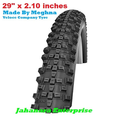 Picture of 29" x 2.10 inches Nylon Tyre Tire Mountain MTB Bicycle 29" x 2.10 (52-622) Meghna tyre 29" Bike Tire
