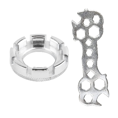 Picture of Bicycle 13 Spanner Tool with 6 Spokee Repair Tool Combo for Cycle Maintenance Tool