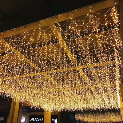 Picture of Party Lights Home Decoration Light 100 Led- Golden, Golden Fairy String Lights Christmas, Eid, birthday, Wedding Festival Party 30 Feets LED Decoration Lights - Fairy Lights