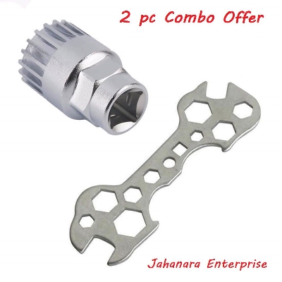 Picture of Tool 13 Functions + 20 Teeth Bike Bicycle Bottom Bracket Remover Installation Tool