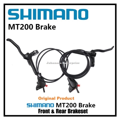 Picture of shimano Oil Brake MT200 Brake bicycle bike mtb Hydraulic Disc brake mountain bike Brake Update from M315 Brake 800/1450mm Fron+Rear Brakeset