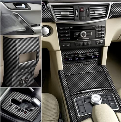 Picture of Sticker Black Carbon Fiber (18"×3" )Vinyl Wrap Texture 3D self adhesive DIY Decor Bike ,Motorcycle,Car stickers