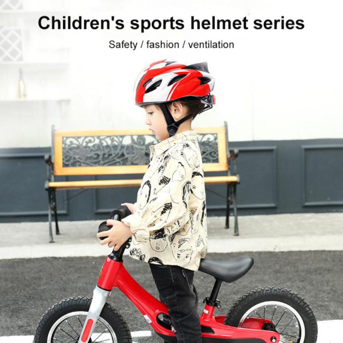 Picture of Children's Bicycle Helmet roller skating helmet skateboard sports bicycle hat four seasons universal breathable Helmet