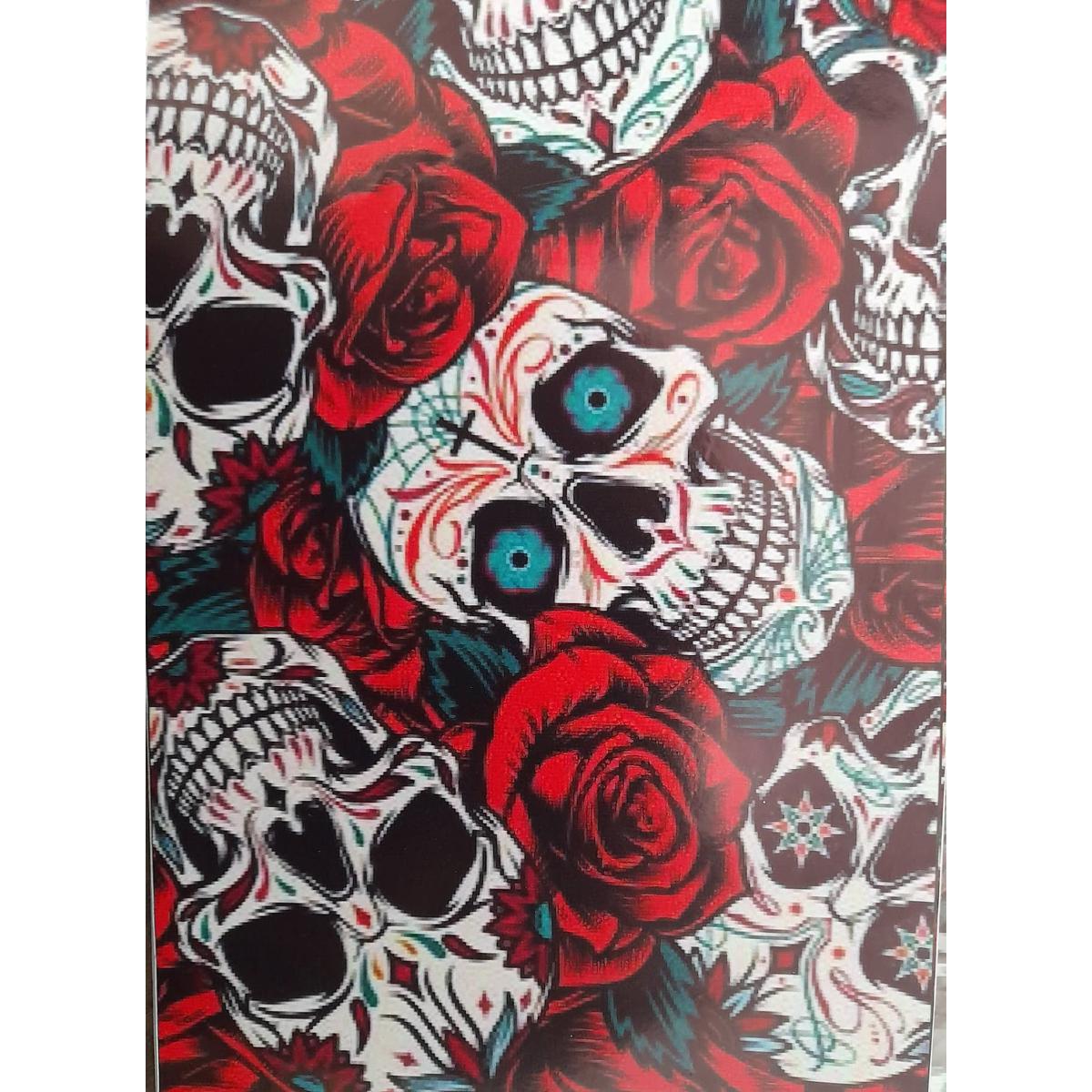 Picture of Bicycle Stickers graphics Desing Horror Series Skull Zombie Cool Stickers (22"x 5.5") 2pc