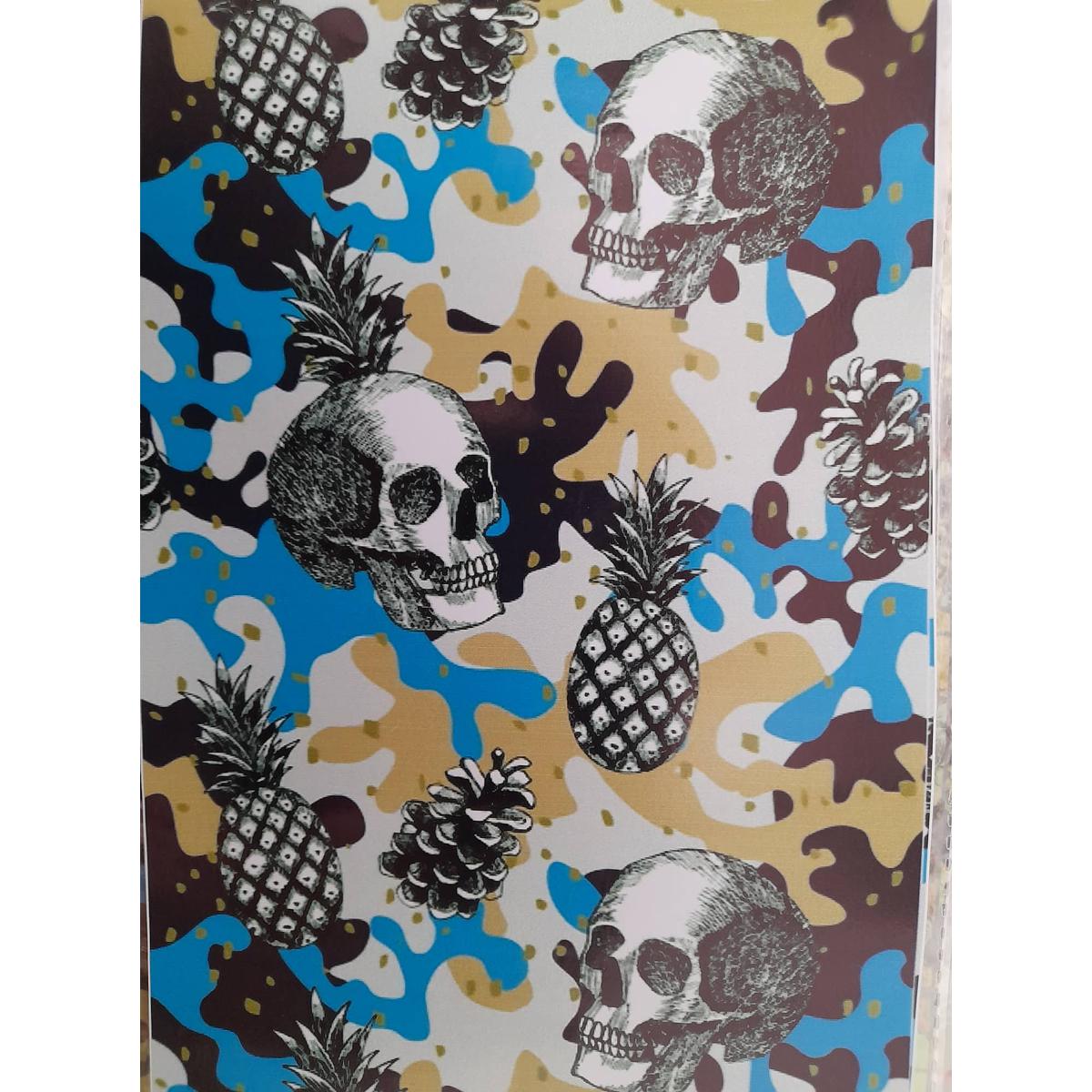 Picture of Bicycle Stickers graphics Desing Horror Series Skull Zombie Cool Stickers (22"x 5.5") 2pc