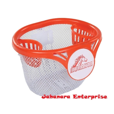 Picture of Bicycle Plastic & Iron Basket For Kids Bike Accessories Red/blue