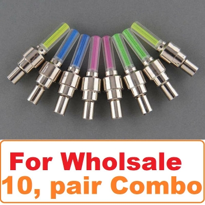 Picture of LED Bike Wheel Lights fit most bicycles, motorcycles and cars.Tire Neon Led Light