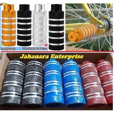 Picture of Bicycle Metal Heavy Duty Foot Stand Pegs Rear Stunt Footrest Bike Accessories Big Size Aluminium