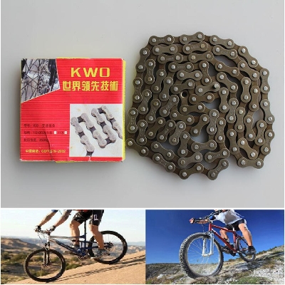 Picture of KWO Chain 8 Speed Mountain Bicycle Chain Transmission Gear Chain - সাইকেল