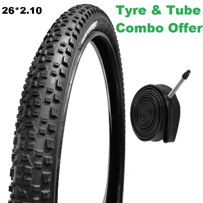 Picture of Tyre+Tube 26x2.10 (1pc Tyre and 1pc Tube) Combo Offer Meghna MTF/Mtraxx