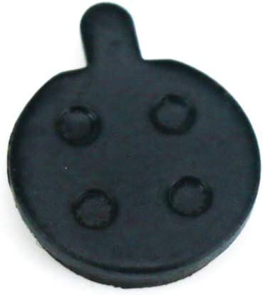 Picture of Bicycle Brake Pads, Bicycle Disc Brake Pads Black Brake Disc Rotor High Quality Resin Semi-Metal Disc Brake Pads for Mountain Bike Accessories Part, Bike Brake Pads Round