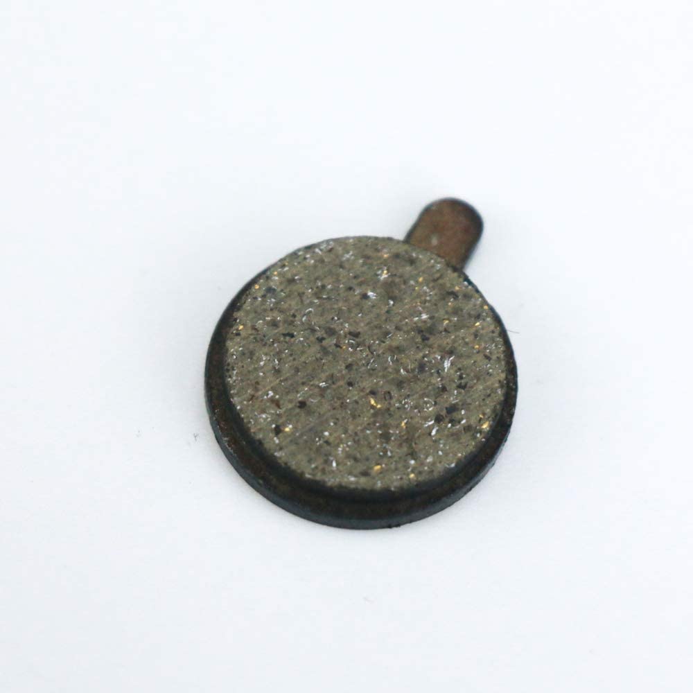 Picture of Bicycle Brake Pads, Bicycle Disc Brake Pads Black Brake Disc Rotor High Quality Resin Semi-Metal Disc Brake Pads for Mountain Bike Accessories Part, Bike Brake Pads Round