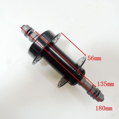 Picture of Steel Sealed Bearings 36 Hole Disc Brake Solid Axis Mountain Bike Hubs 2pc