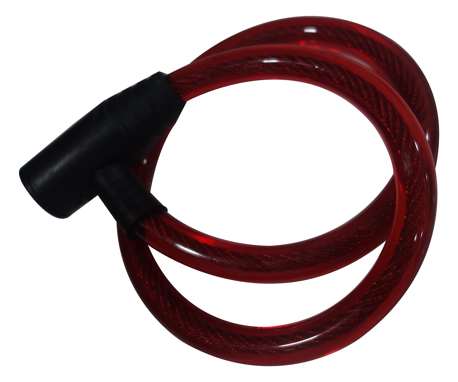 Picture of Heavy Duty Helmet Lock Anti-Theft Multipurpose Steel Cable Safety Lock with 2 Keys for Bike, Bicycle & Cycle