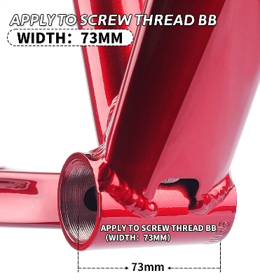 Picture of Bicycle BB Set Lion Double Seal Bearing Bottom BB Crank Axle Shaft Bottom Bracket Cartridge Sealed Bearing